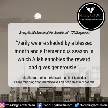 sittings during the blessed month of ramadan - social media