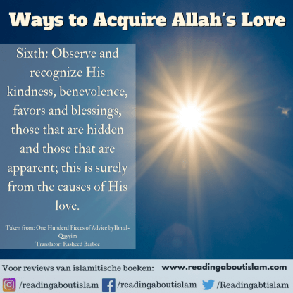 Ways to Acquire Allah's Love - verb